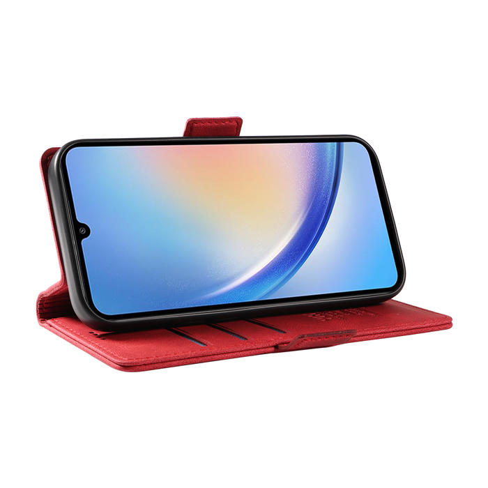 YIKATU Samsung Galaxy A34 5G Wallet Kickstand Case