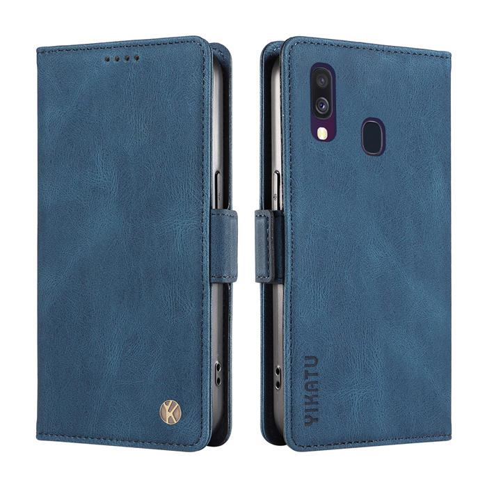 YIKATU Samsung Galaxy A40 Wallet Kickstand Case