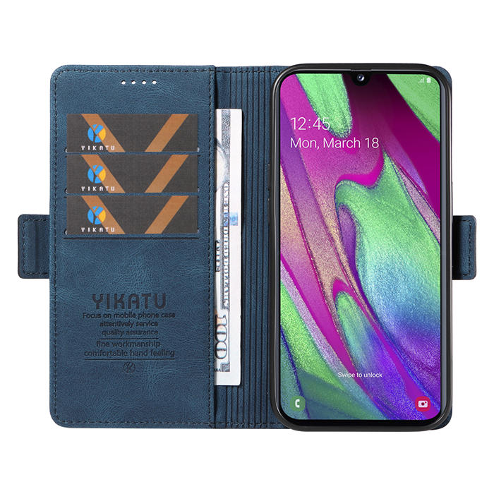 YIKATU Samsung Galaxy A40 Wallet Kickstand Case