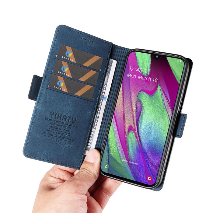 YIKATU Samsung Galaxy A40 Wallet Kickstand Case