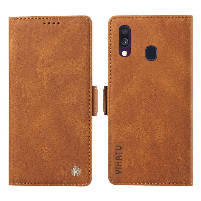 YIKATU Samsung Galaxy A40 Wallet Kickstand Case