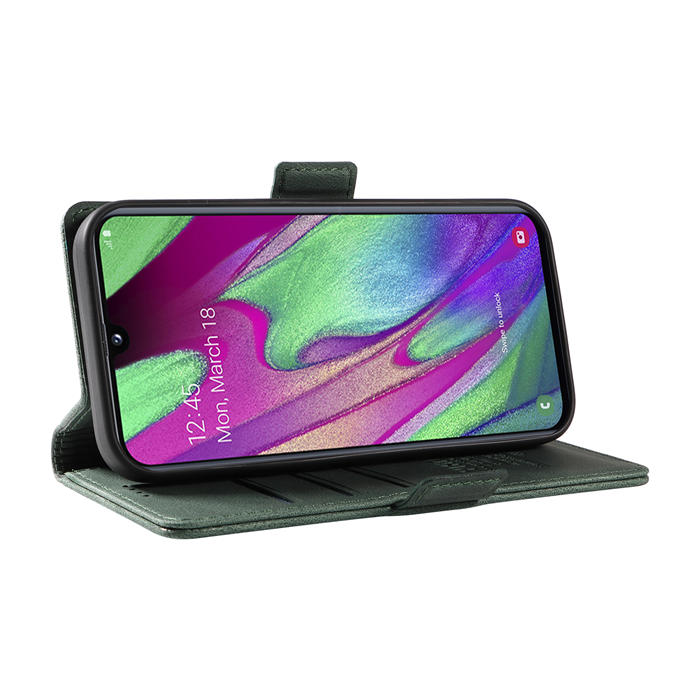 YIKATU Samsung Galaxy A40 Wallet Kickstand Case