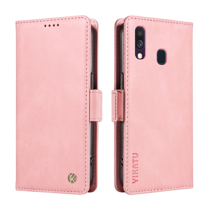 YIKATU Samsung Galaxy A40 Wallet Kickstand Case