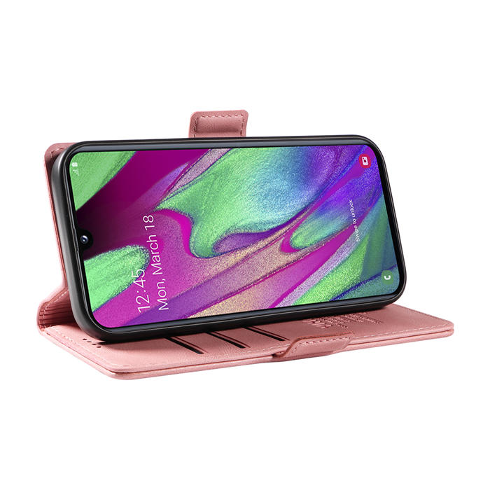 YIKATU Samsung Galaxy A40 Wallet Kickstand Case