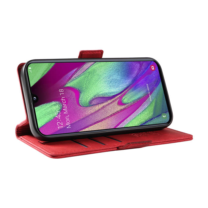 YIKATU Samsung Galaxy A40 Wallet Kickstand Case