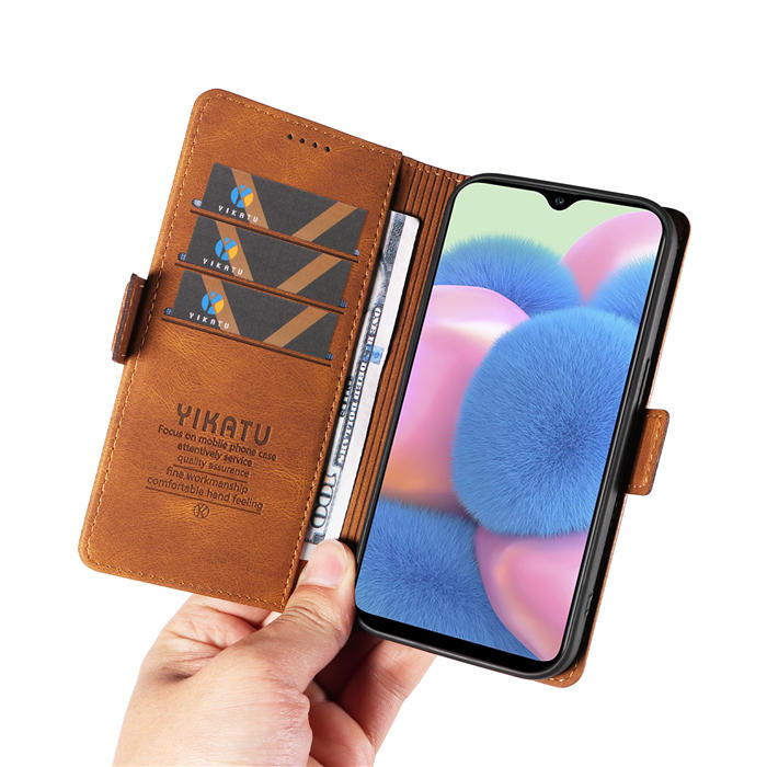 YIKATU Samsung Galaxy A50 Wallet Kickstand Case