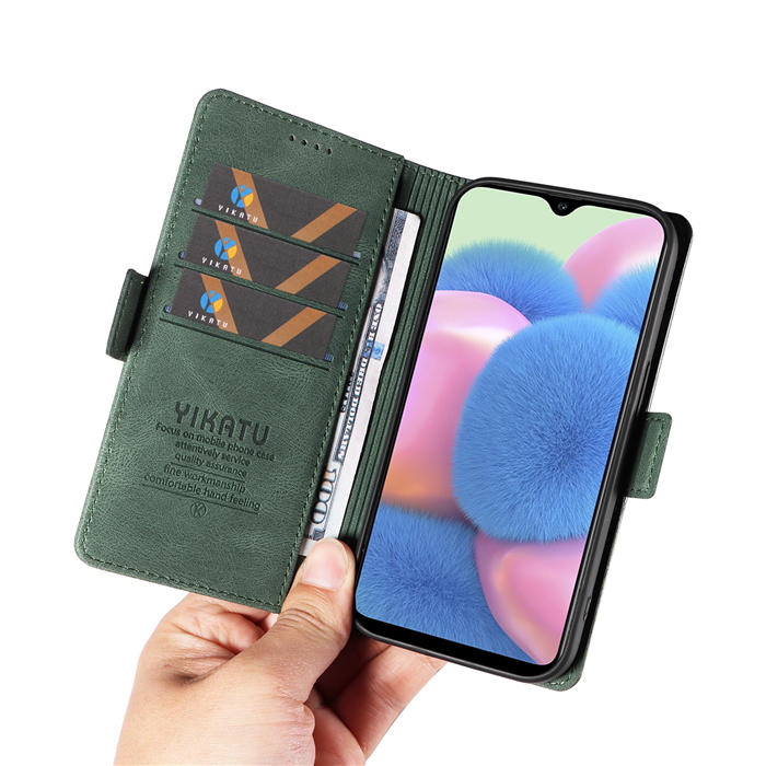 YIKATU Samsung Galaxy A50 Wallet Kickstand Case