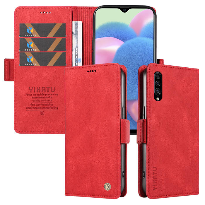 YIKATU Samsung Galaxy A50 Wallet Kickstand Case