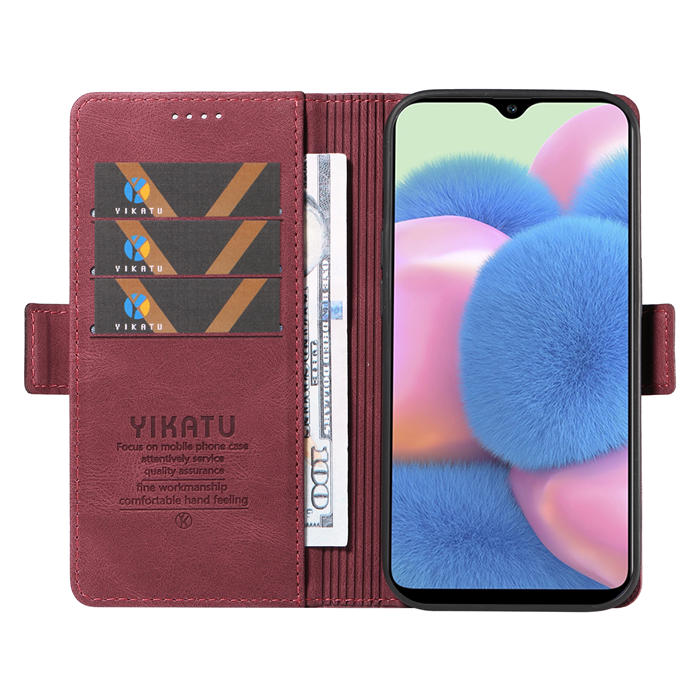 YIKATU Samsung Galaxy A50 Wallet Kickstand Case