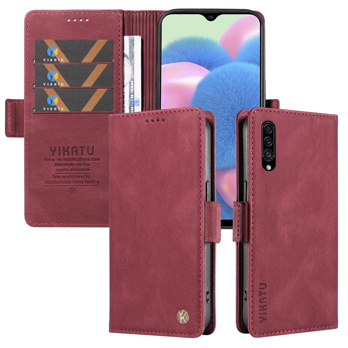 YIKATU Samsung Galaxy A50 Wallet Kickstand Case