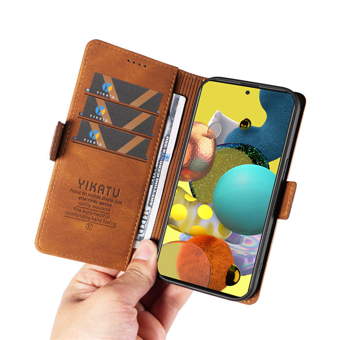 YIKATU Samsung Galaxy A51 4G Wallet Kickstand Case