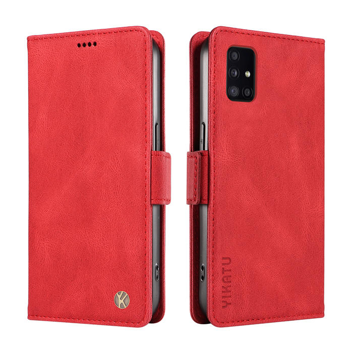 YIKATU Samsung Galaxy A51 4G Wallet Kickstand Case