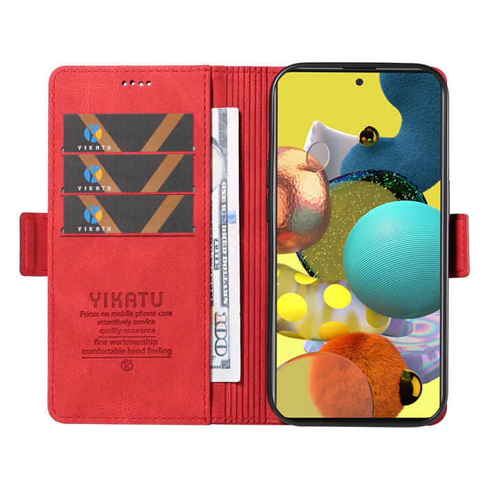 YIKATU Samsung Galaxy A51 4G Wallet Kickstand Case