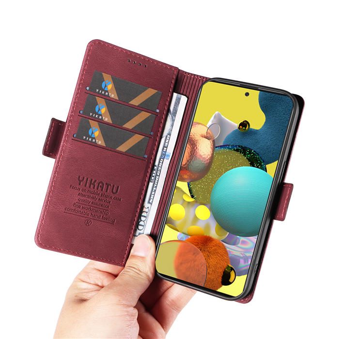YIKATU Samsung Galaxy A51 5G Wallet Kickstand Case