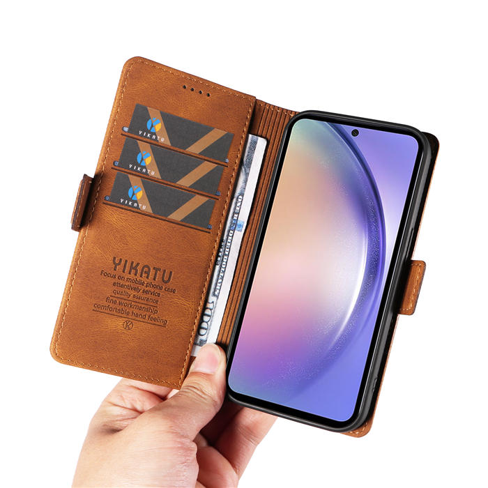 YIKATU Samsung Galaxy A54 5G Wallet Kickstand Case