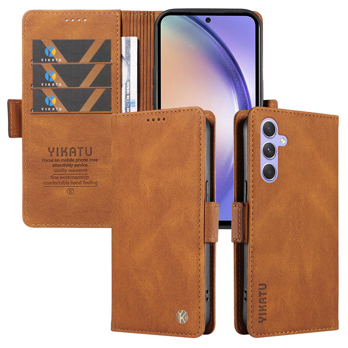 YIKATU Samsung Galaxy A54 5G Wallet Kickstand Case