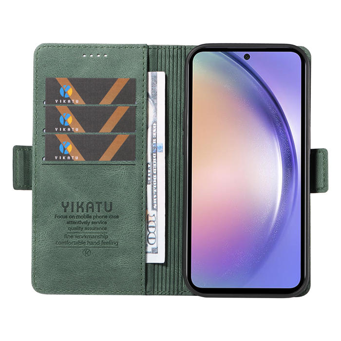 YIKATU Samsung Galaxy A54 5G Wallet Kickstand Case