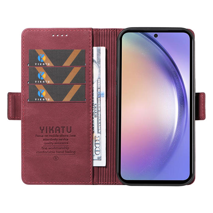 YIKATU Samsung Galaxy A54 5G Wallet Kickstand Case