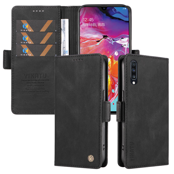 YIKATU Samsung Galaxy A70 Wallet Kickstand Case