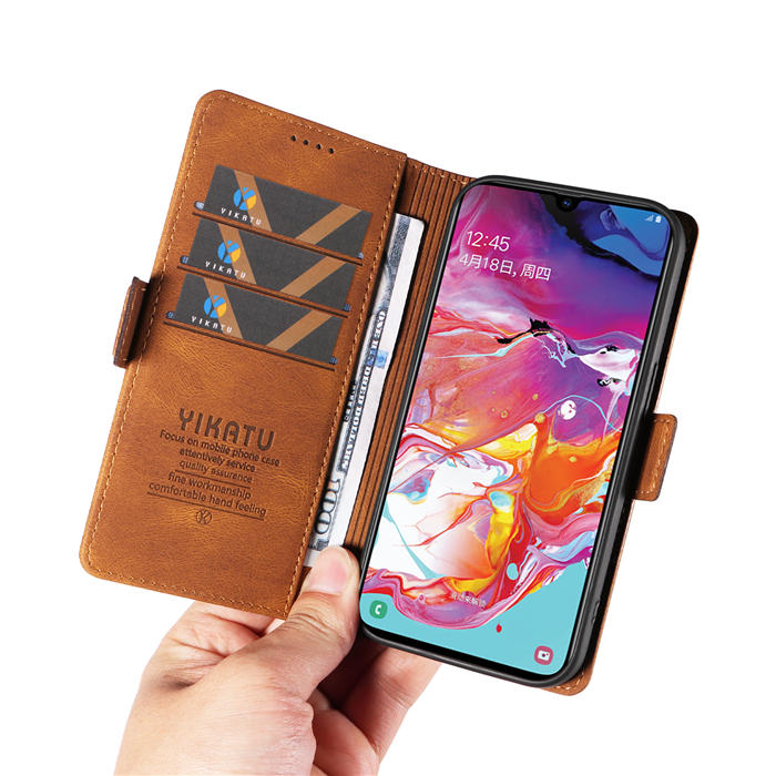 YIKATU Samsung Galaxy A70 Wallet Kickstand Case