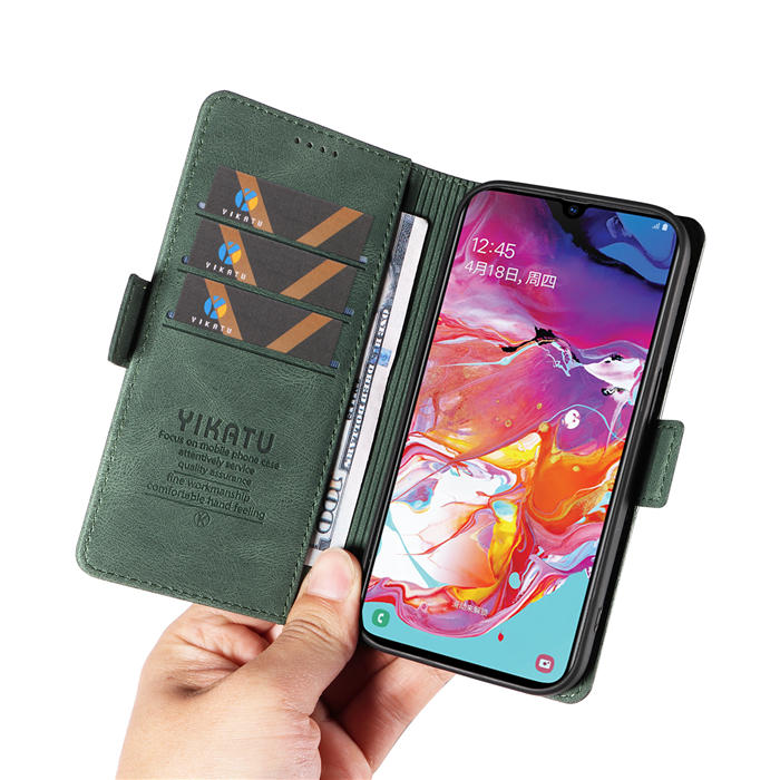 YIKATU Samsung Galaxy A70 Wallet Kickstand Case