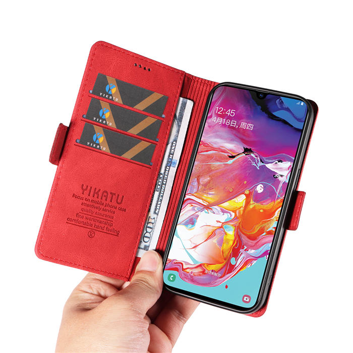 YIKATU Samsung Galaxy A70 Wallet Kickstand Case