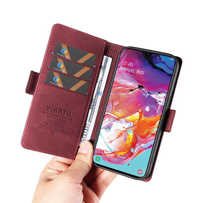 YIKATU Samsung Galaxy A70 Wallet Kickstand Case