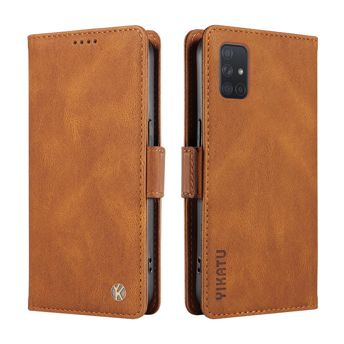 YIKATU Samsung Galaxy A71 4G Wallet Kickstand Case