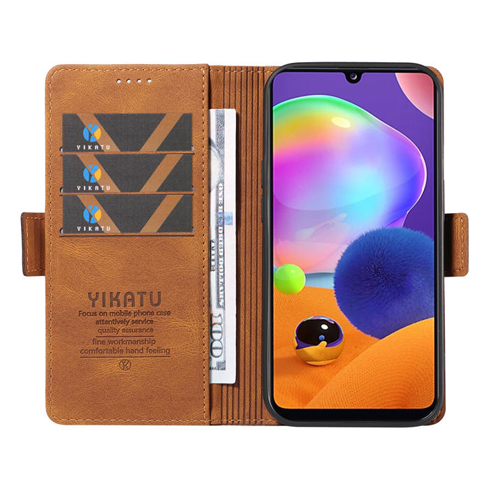 YIKATU Samsung Galaxy A71 4G Wallet Kickstand Case