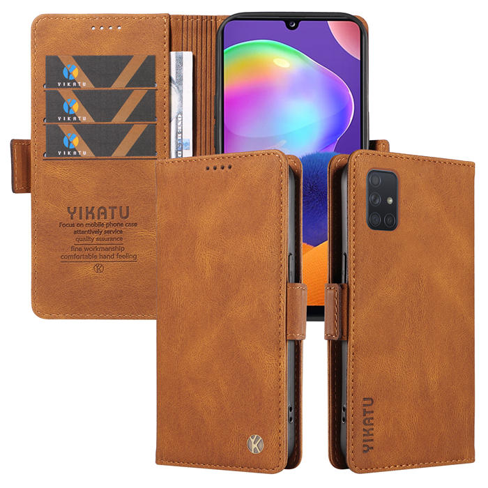 YIKATU Samsung Galaxy A71 4G Wallet Kickstand Case