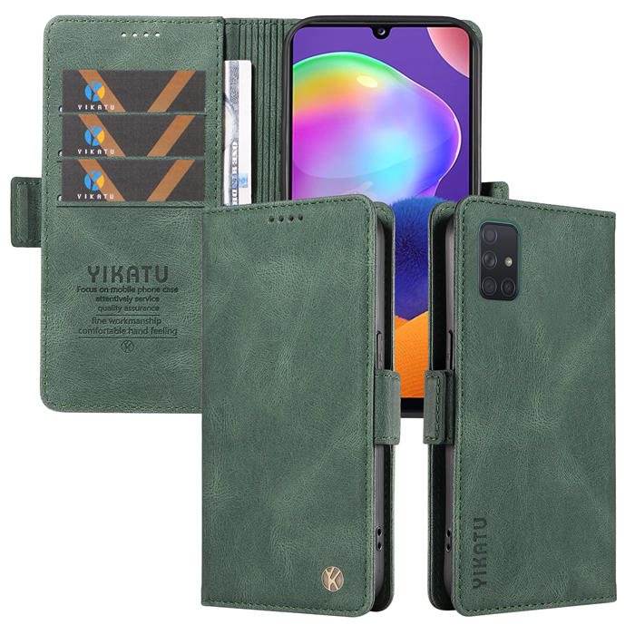 YIKATU Samsung Galaxy A71 4G Wallet Kickstand Case