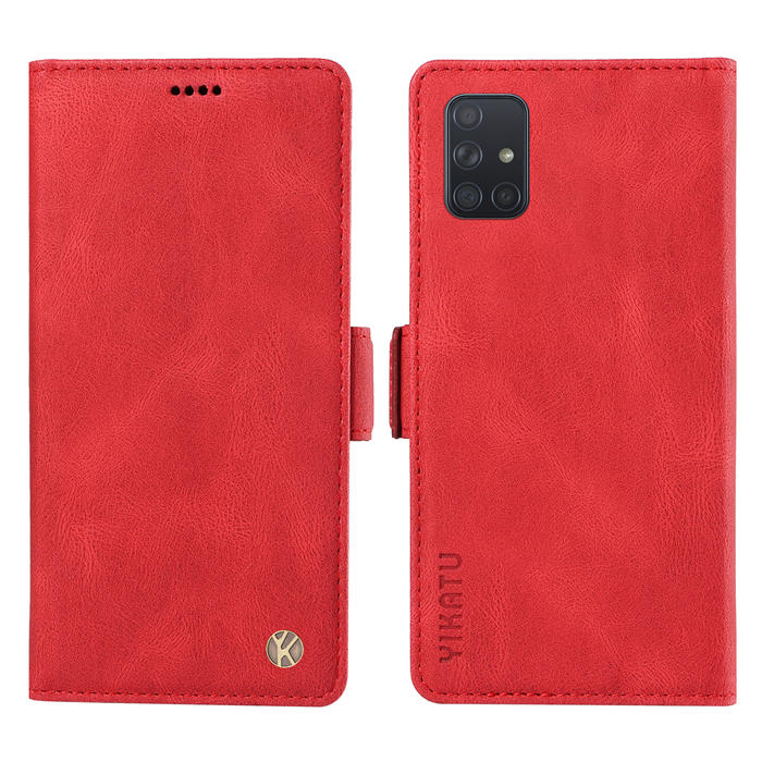YIKATU Samsung Galaxy A71 4G Wallet Kickstand Case