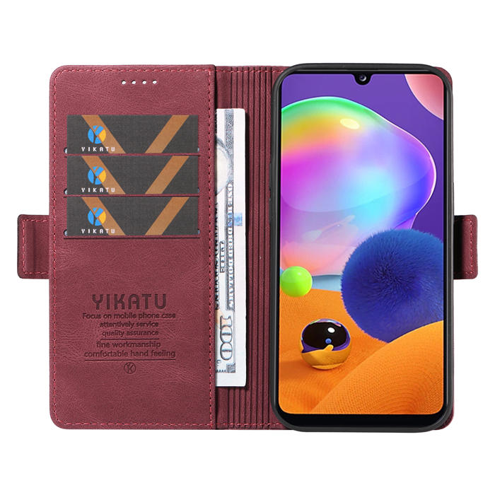 YIKATU Samsung Galaxy A71 4G Wallet Kickstand Case