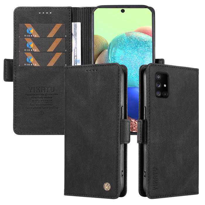 YIKATU Samsung Galaxy A71 5G Wallet Kickstand Case