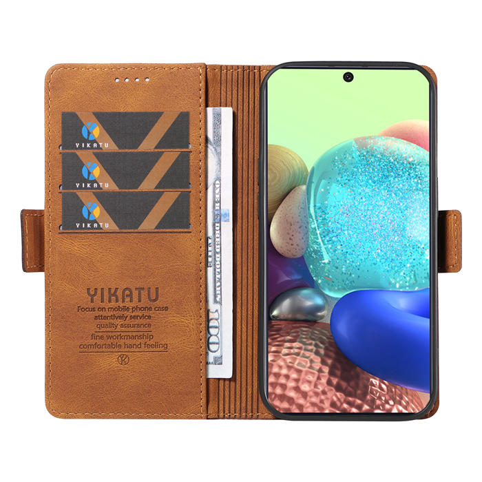 YIKATU Samsung Galaxy A71 5G Wallet Kickstand Case