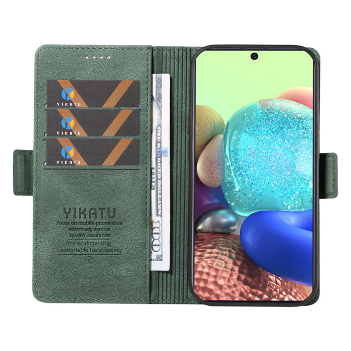 YIKATU Samsung Galaxy A71 5G Wallet Kickstand Case