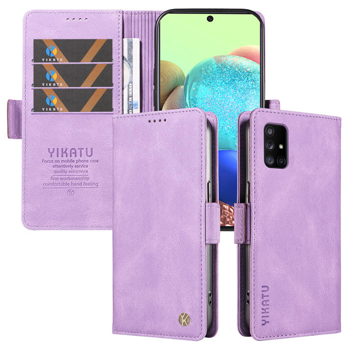 YIKATU Samsung Galaxy A71 5G Wallet Kickstand Case