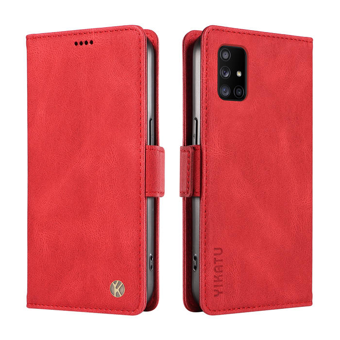 YIKATU Samsung Galaxy A71 5G Wallet Kickstand Case