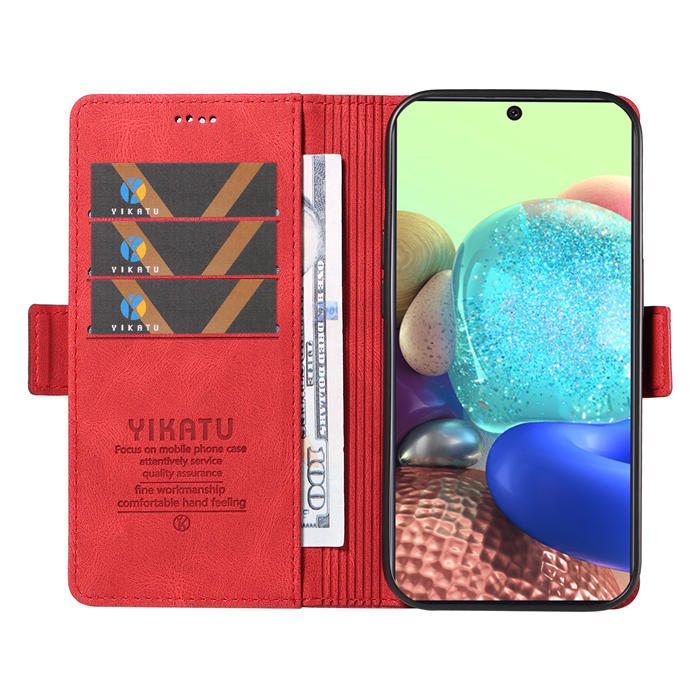 YIKATU Samsung Galaxy A71 5G Wallet Kickstand Case