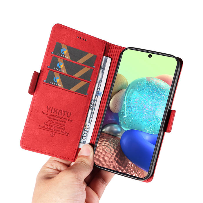 YIKATU Samsung Galaxy A71 5G Wallet Kickstand Case