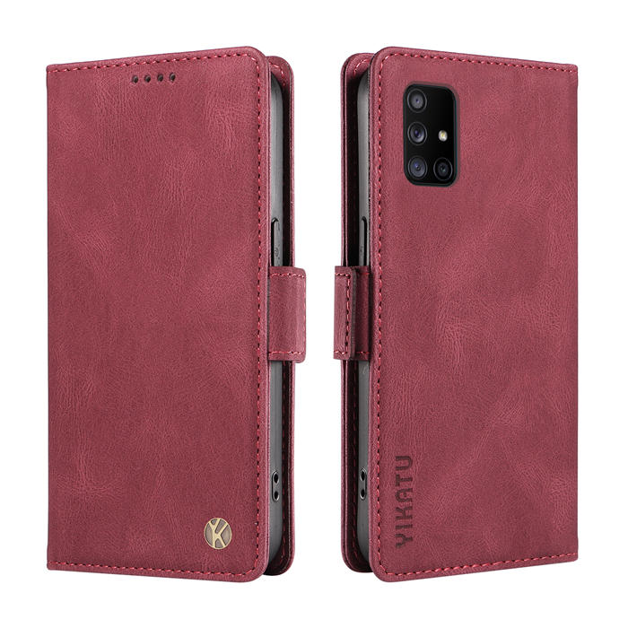 YIKATU Samsung Galaxy A71 5G Wallet Kickstand Case