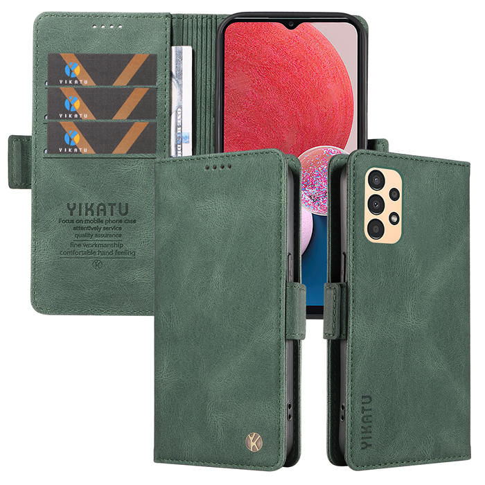 YIKATU Samsung Galaxy A72 Wallet Kickstand Case