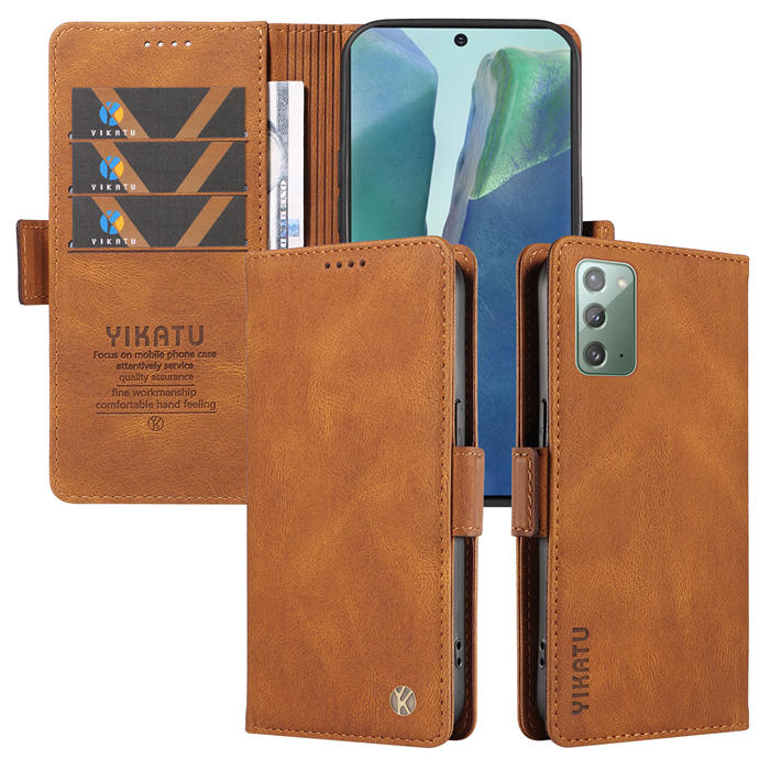 YIKATU Samsung Galaxy Note 20 Wallet Kickstand Case