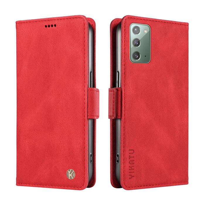 YIKATU Samsung Galaxy Note 20 Wallet Kickstand Case