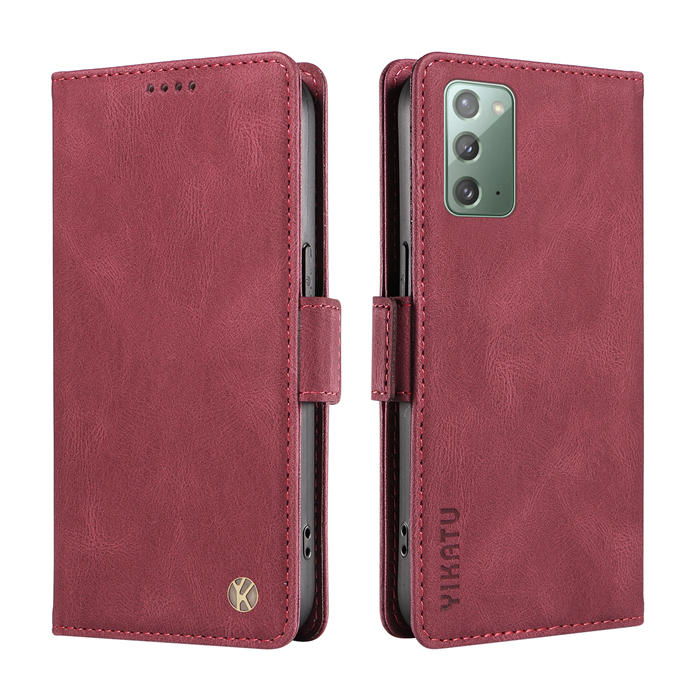 YIKATU Samsung Galaxy Note 20 Wallet Kickstand Case