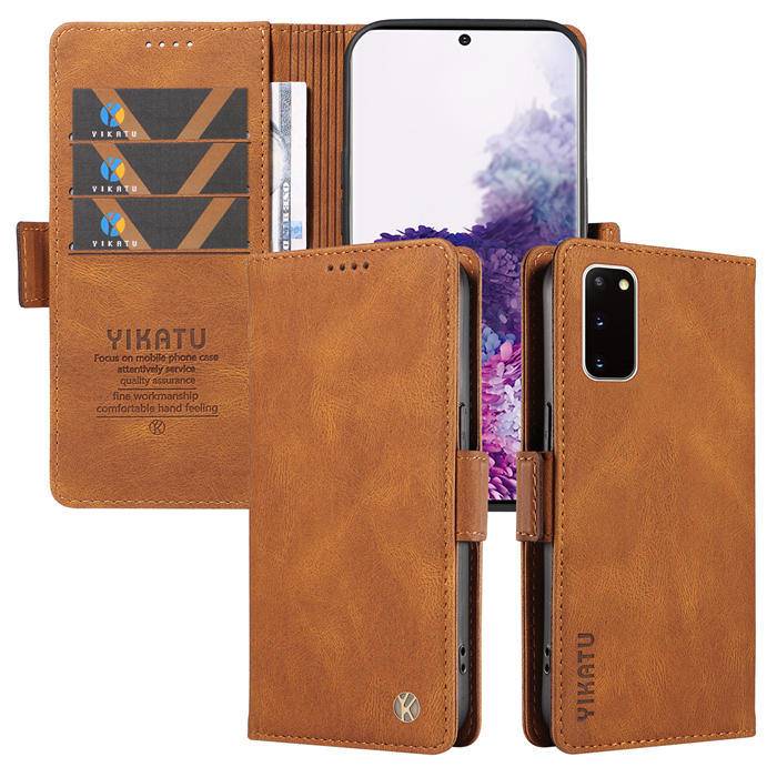 YIKATU Samsung Galaxy S20 Wallet Kickstand Case