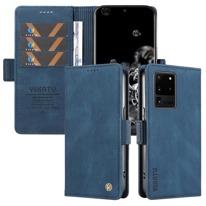 YIKATU Samsung Galaxy S20 Ultra Wallet Kickstand Case