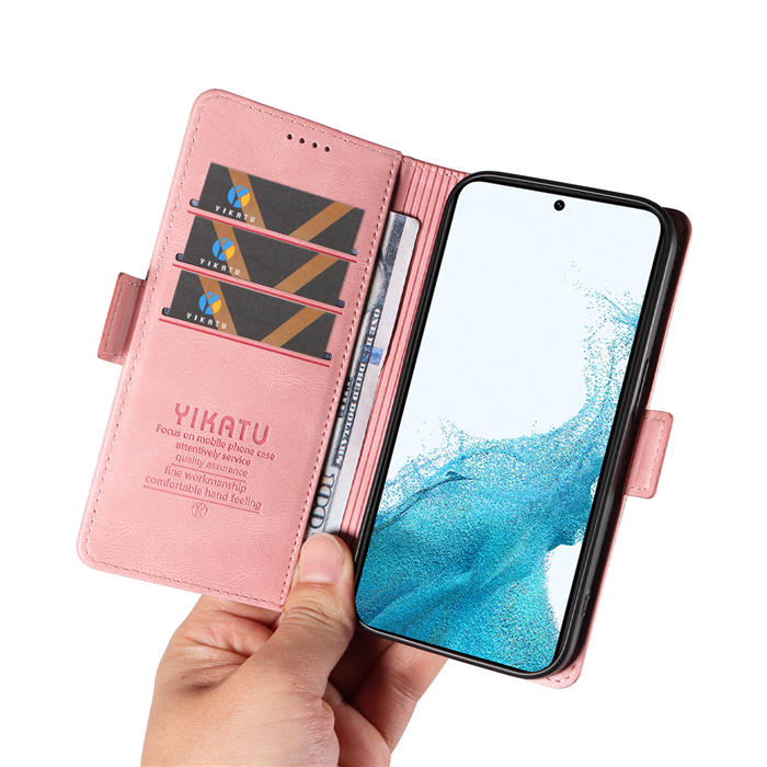 YIKATU Samsung Galaxy S21 Wallet Kickstand Case