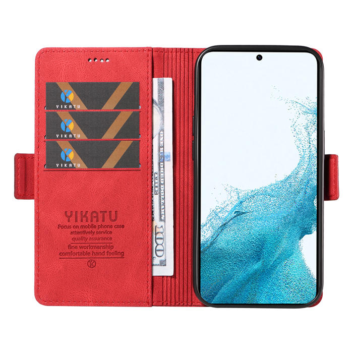 YIKATU Samsung Galaxy S21 Wallet Kickstand Case