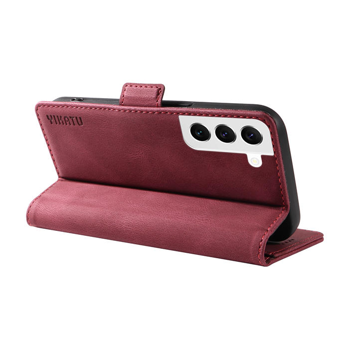 YIKATU Samsung Galaxy S22 Wallet Kickstand Case